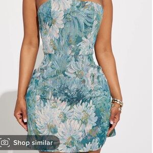 FASHION NOVA Aphrodite Garden Mini Dress